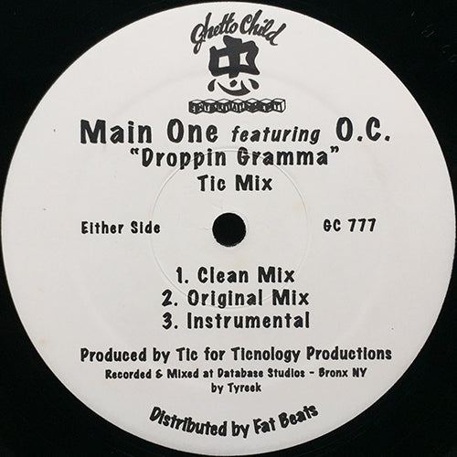 MAIN ONE feat. O.C. // DROPPIN GRAMMA (6VER)