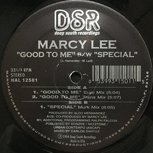 MARCY LEE // GOOD TO ME (2VER) / SPECIAL (2VER)