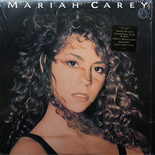 MARIAH CAREY // MARIAH CAREY (LP) inc. VISION OF LOVE / THERE'S GOT TO BE A WAY / I DON'T WANNA CRY / SOMEDAY / VANISHING / ALL IN YOUR MIND / ALONE IN LOVE / YOU NEED ME / SENT FROM UP ABOVE / PRISONER / LOVE TAKES TIME