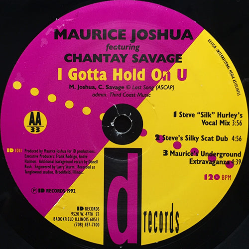 MAURICE JOSHUA feat. CHANTAY SAVAGE // I GOTTA HOLD ON U (5VER)
