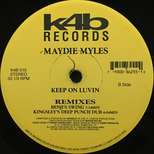 MAYDIE MYLES // KEEP ON LUVIN (REMIXES) (4VER)