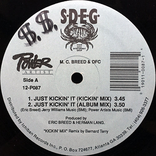 M.C. BREED & DFC // JUST KICKIN' IT (4VER)