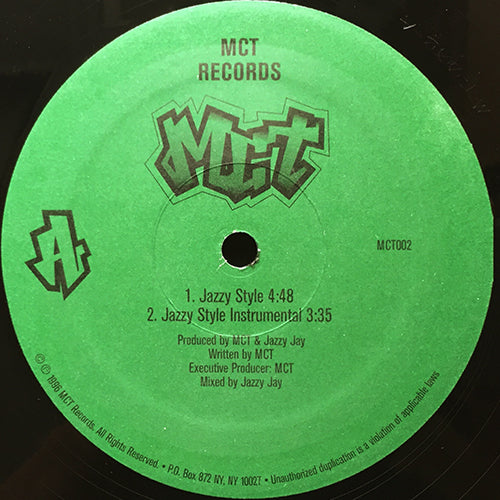 MCT // JAZZY STYLE (2VER) / CHECK OUT DA FLOW (2VER)