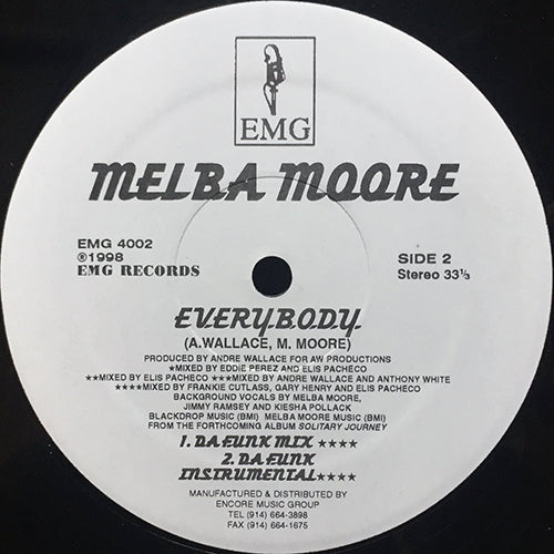 MELBA MOORE // EVERYBODY (5VER)