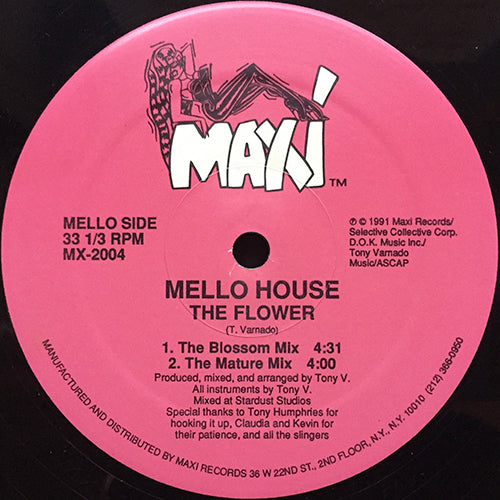 MELLO HOUSE // THE FLOWER (2VER) / ORGAN RIDE (2VER)