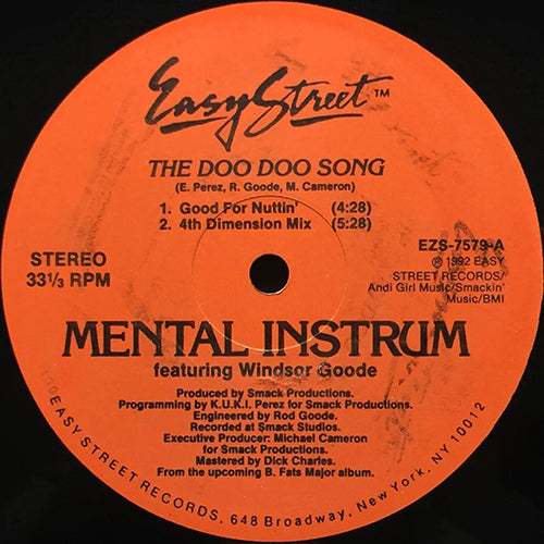 MENTAL INSTRUM feat. WINDSOR GOODE // THE DOO DOO SONG (4VER)
