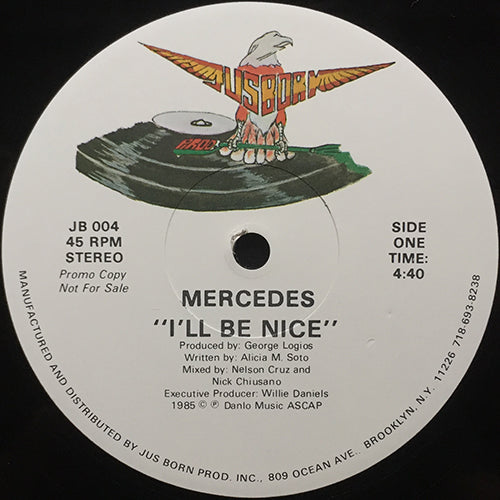 MERCEDES // I'LL BE NICE (4:40) / DUB (5:50)