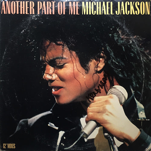 MICHAEL JACKSON // ANOTHER PART OF ME (EXTENDED DANCE MIX) (6:18) / (RADIO EDIT) (4:24) / (DUB MIX) (3:51) / (A CAPPELLA) (4:01)