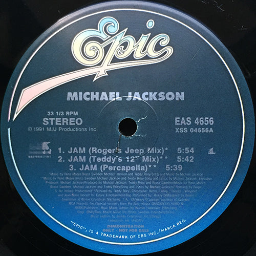 MICHAEL JACKSON // JAM (6VER)