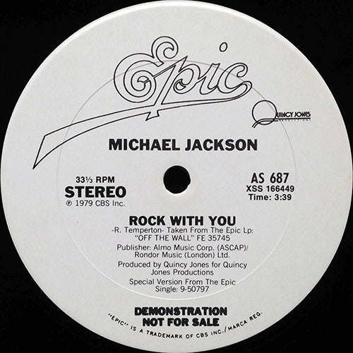 MICHAEL JACKSON // ROCK WITH YOU (3:39)