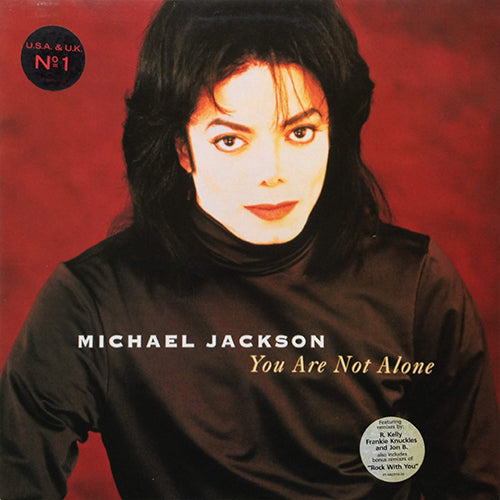 MICHAEL JACKSON // ROCK WITH YOU (FRANKIE KNUCKLES REMIX & M.A.W REMIX) (2VER) / YOU ARE NOT ALONE (3VER)