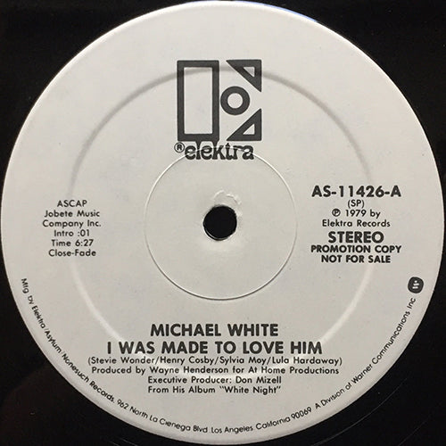 MICHAEL WHITE // I WAS MADE TO LOVE HIM (6:27) / RIKKI, DON'T LOSE THAT NUMBER (5:44)
