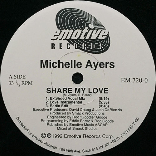 MICHELLE AYERS // SHARE MY LOVE (6VER)