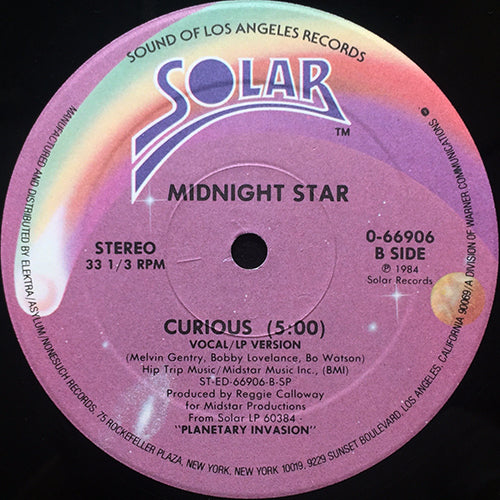 MIDNIGHT STAR // BODY SNATCHERS (7:12) / CURIOUS (5:00)