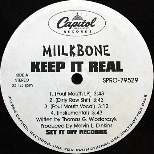 MIILKBONE // KEEP IT REAL (8VER)