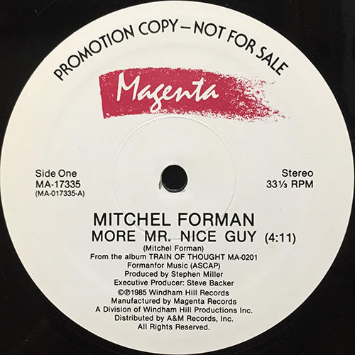 MITCHEL FORMAN // MORE MR. NICE GUY (4:11)