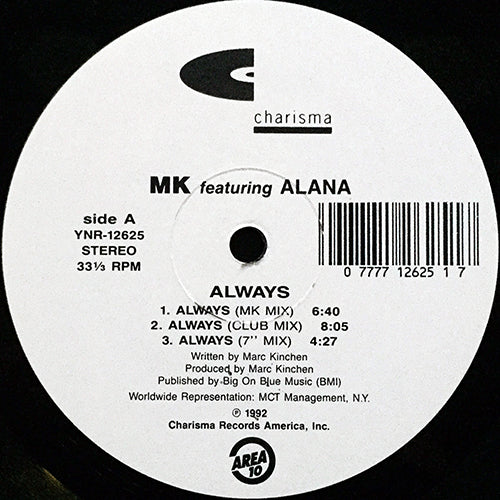 MK feat. ALANA // ALWAYS (6VER)