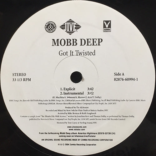 MOBB DEEP // GOT IT TWISTED (4VER)