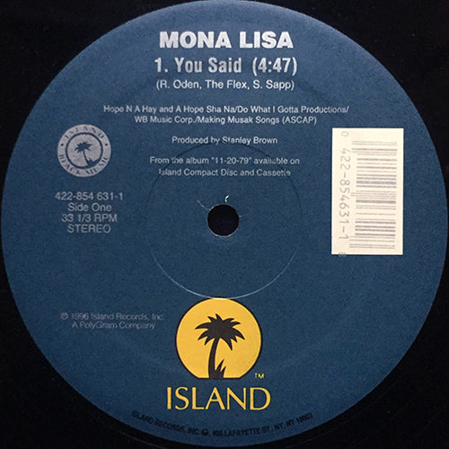 MONA LISA // YOU SAID / YOU CAN'T BE WASTING MY TIME (REMIX) / OUR TIME TO SHINE (LIVE)