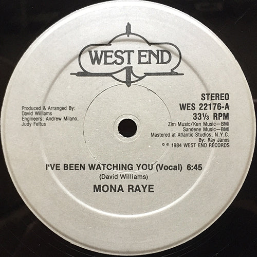 MONA RAYE // I'VE BEEN WATCHING YOU (6:45/3:48) / INST (7:43)