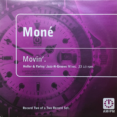 MONE // MOVIN' (HELLER & FARLEY / JAZZ-N-GROOVE MIXES) (4VER)