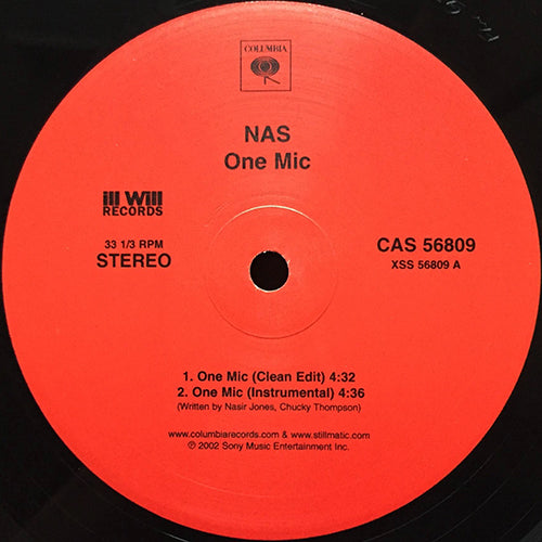 NAS // ONE MIC (4VER) / REWIND