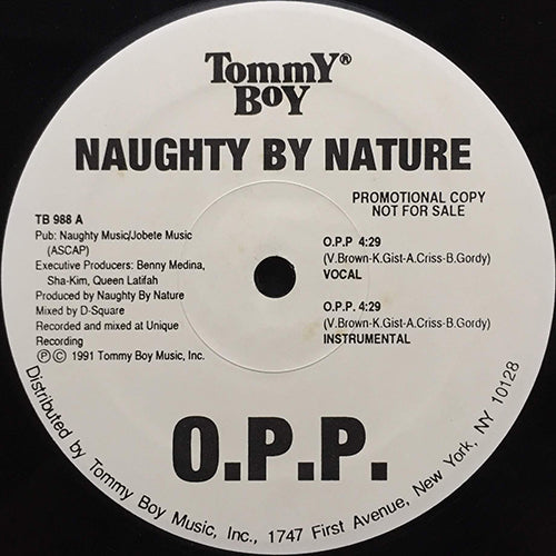 NAUGHTY BY NATURE // O.P.P. (2VER) / WICKEDEST MAN ALIVE (2VER)