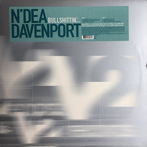 N'DEA DAVENPORT feat. MOS DEF // BULLSHITTIN' (6VER)