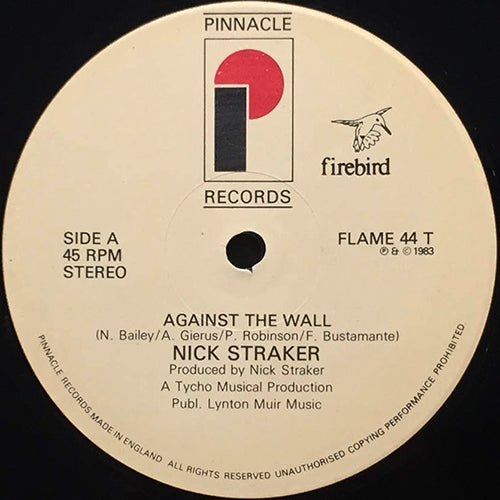 NICK STRAKER // AGAINST THE WALL / DUMMY DANCING