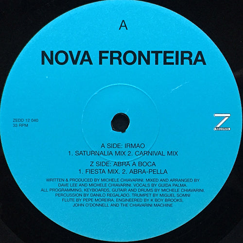 NOVA FRONTEIRA // IRMAO (2VER) / ABRA A BOCA (2VER)