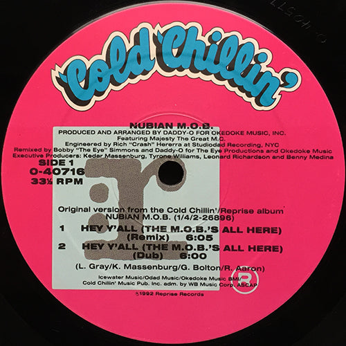NUBIAN M.O.B. // HEY Y'ALL (THE M.O.B.'S ALL HERE) (5VER)
