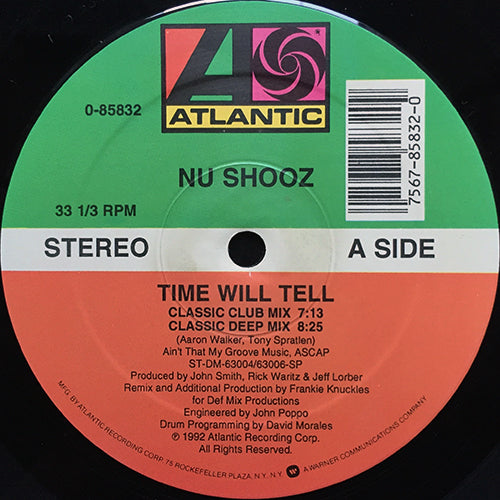 NU SHOOZ // TIME WILL TELL (4VER)