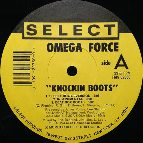 OMEGA FORCE // YOU CAN MAKE IT (3VER) / KNOCKIN BOOTS (3VER)