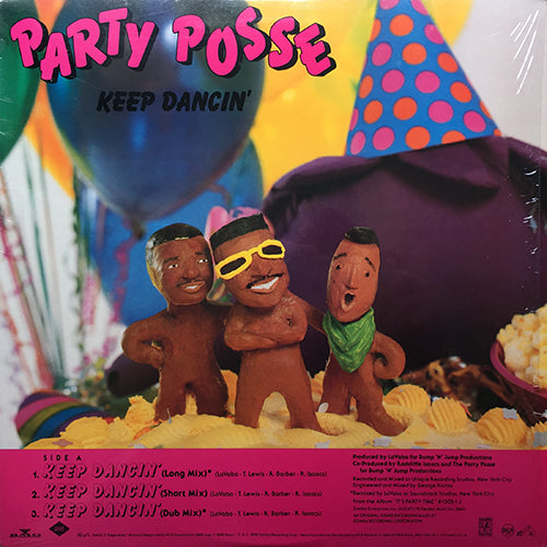 PARTY POSSE // KEEP DANCIN' (3VER) / STRIVIN' (3VER)
