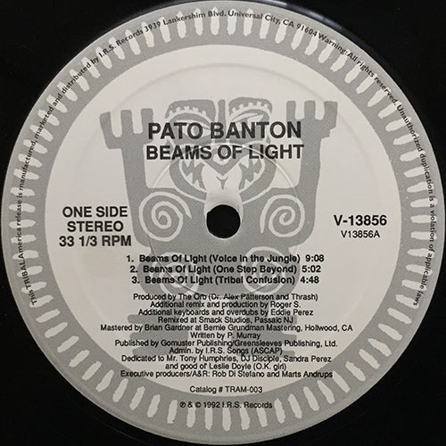 PATO BANTON // BEAMS OF THE LIGHT (6VER)