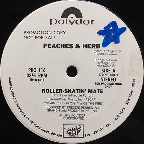 PEACHES & HERB // ROLLER-SKATIN' MATE (6:48)