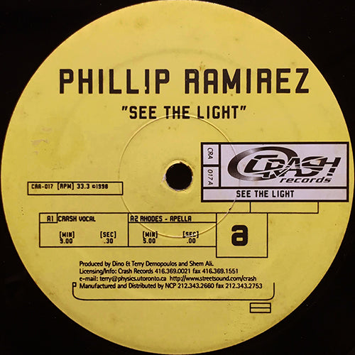 PHILLIP RAMIREZ // SEE THE LIGHT (4VER)