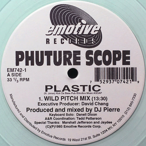 PHUTURE SCOPE // PLASTIC (2VER) / HANDS OF TIME