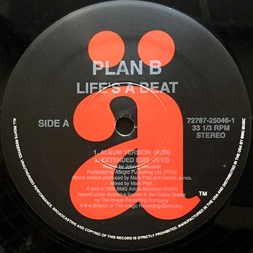 PLAN B // LIFE'S A BEAT (4VER)