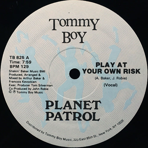PLANET PATROL // PLAY AT YOUR OWN RISK (7:59) / INST (8:20)