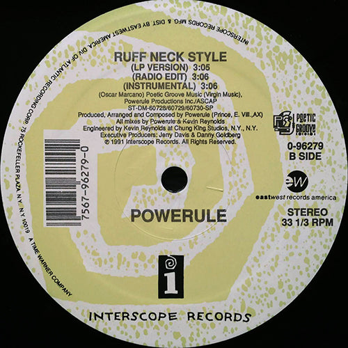 POWERULE // THAT'S THE WAY IT IS (3VER) / RUFF NECK STYLE (3VER)