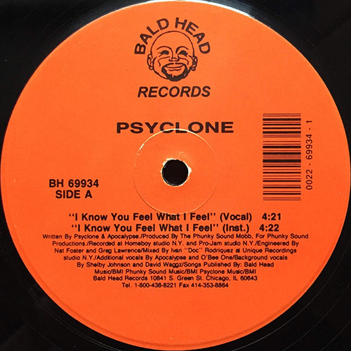 PSYCLONE // I KNOW YOU FEEL WHAT I FEEL (2VER) / I'SH GOTTA STOP (2VER)