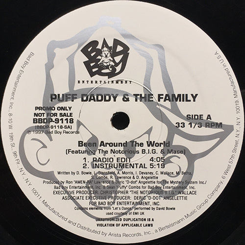 PUFF DADDY & THE FAMILY feat. NOTORIOUS B.I.G. & MASE // BEEN AROUND THE WORLD (2VER)