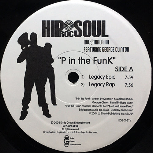 QUE & MALAIKA feat. GEORGE CLINTON // P IN THE FUNK (5VER)