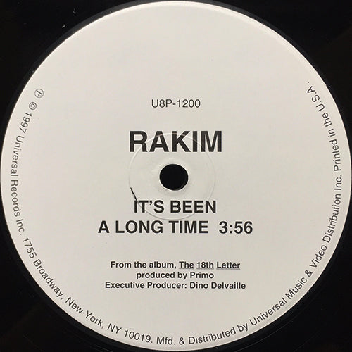 RAKIM // IT'S BEEN A LONG TIME (2VER)