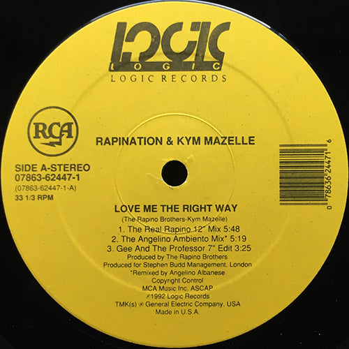 RAPINATION feat. KYM MAZELLE // LOVE ME THE RIGHT WAY (6VER)