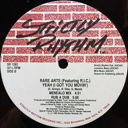 RARE ARTS feat. R.I.C. // YEAH (I GOT YOU MOVIN') (5VER)