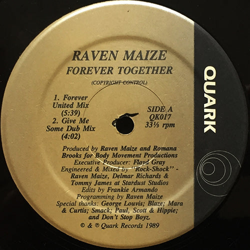 RAVEN MAIZE // FOREVER TOGETHER (4VER)