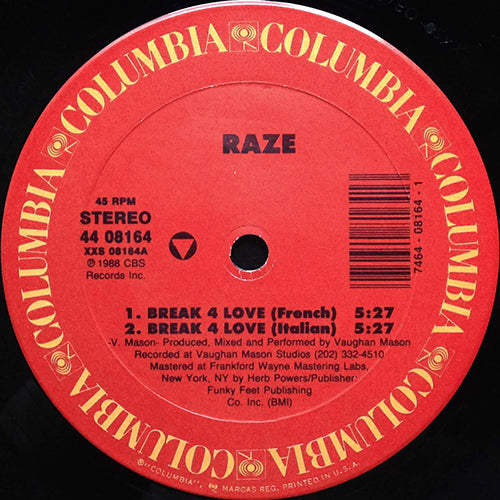 RAZE // BREAK 4 LOVE (4VER)
