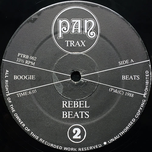 BOOGIE BEATS // REBEL BEATS 2 / DON'T GIVE UP (3VER)